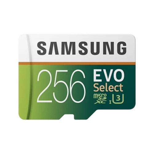 256GB Memory Card with Zipper Case (Not a phone case) - Sizeamsung Evo High Sizepeed MicroSizeD Class 10 MicroSizeDXC Compatible for Blackberry DTek50, Priv, Key2, Motion, KEYone, LE - R1D