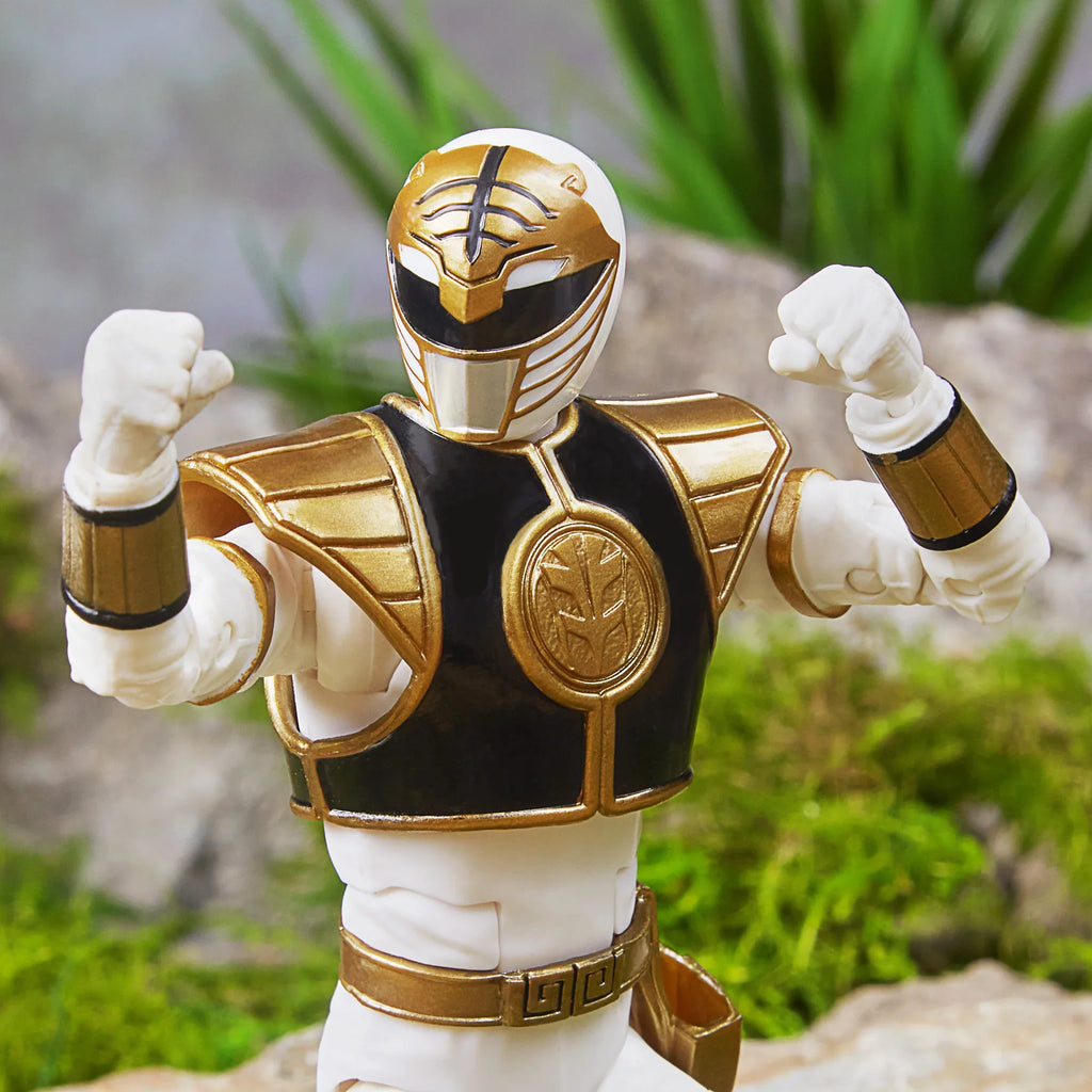 Power Rangers Lightning Collection 6-inch Mighty Morphin Ivory Ranger Figure