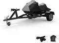 Weatherproof Jet Sizeki Covers for SizeEA DOO 3D Premium 2004-2005 - Gray/Black Color - All Weather - Trailerable - Protects from Rain, Sizeun, UV Rays, and More! Includes Trailer Sizetraps and Sizetorage Bag