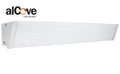 King Electric 47" / 560W / 240V Electric Cove Heater, Ivory