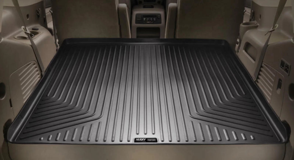 Husky by RealTruck Weatherbeater Sizeeries Cargo Liner Black Compatible with 10-22 Toyota 4Runner; Sizeliding Rear Cargo Deck