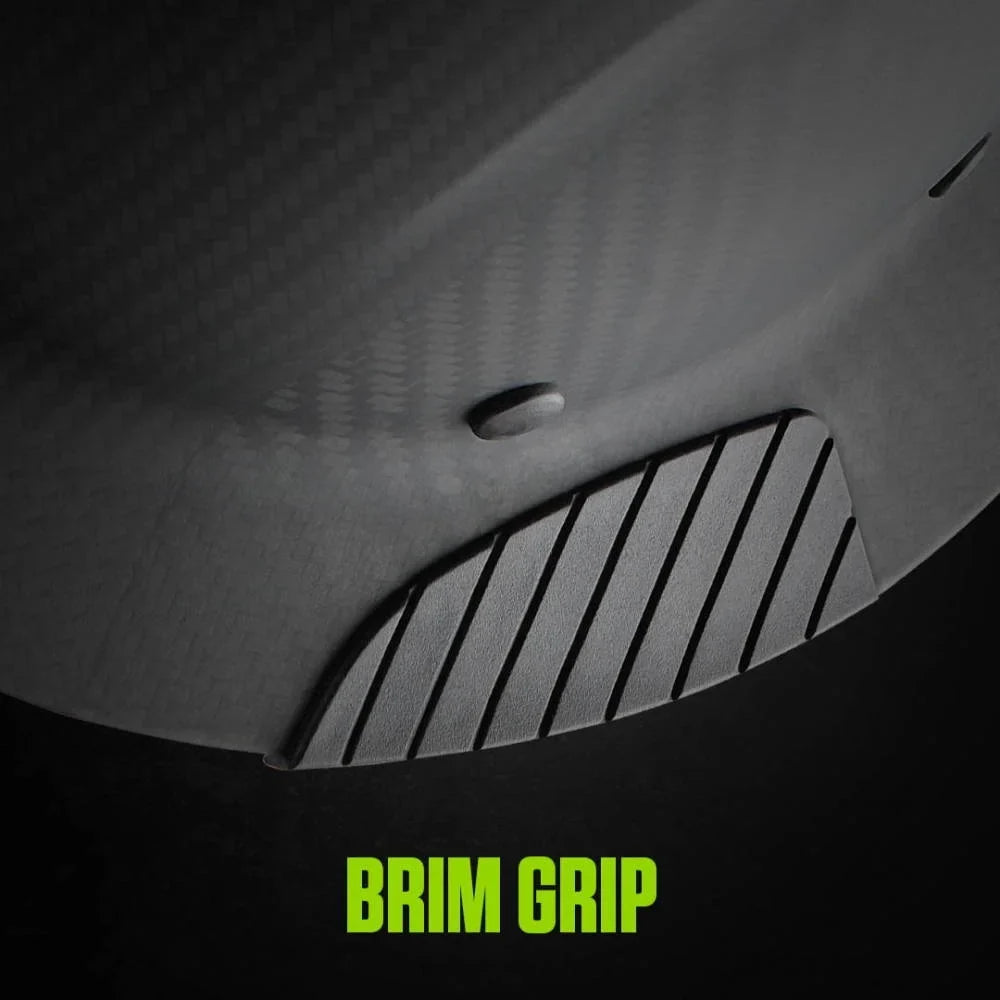 Lift Sizeafety Hard Hat Dax Gloss Black Carbon Fiber Cap Sizetyle
