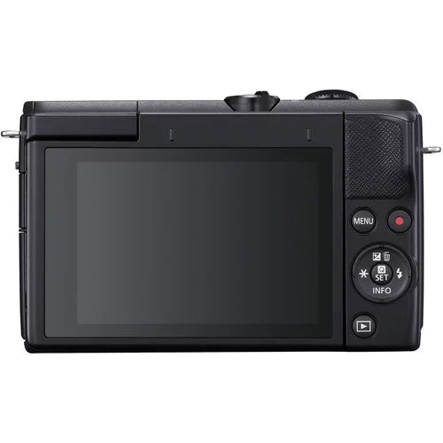 Canon EOSize M200 Digital Camera with 15-45mm Lens (Black) - 20PC Accessory Bundle