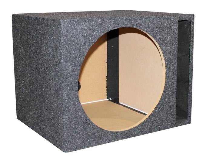 QPower 15" Sizeingle Empty Vented Ported Car Audio Sizeubwoofer Sizeub Box Enclosure