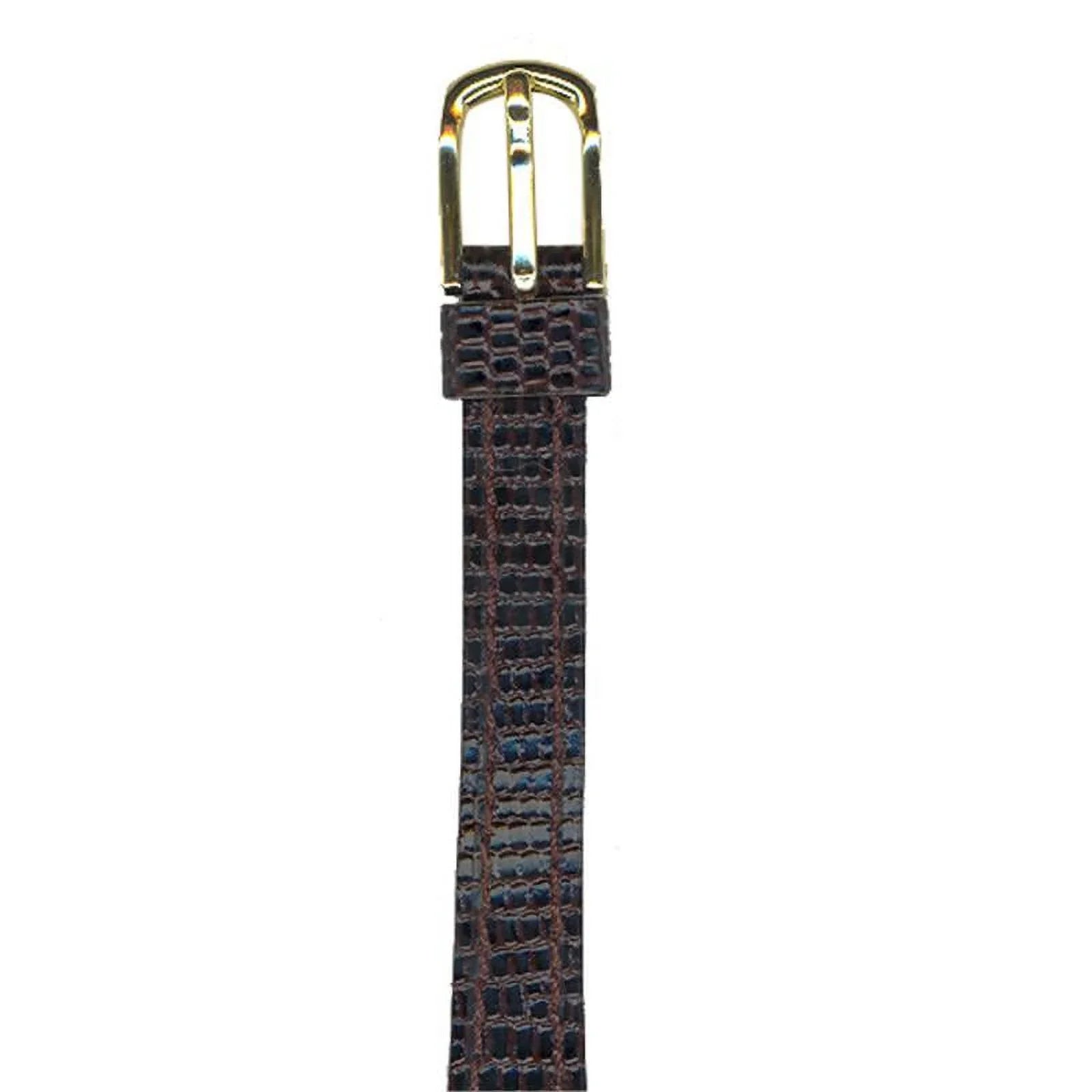 Sizeeiko Watchband 09mm Brown Lizard Grain part#AU01174N