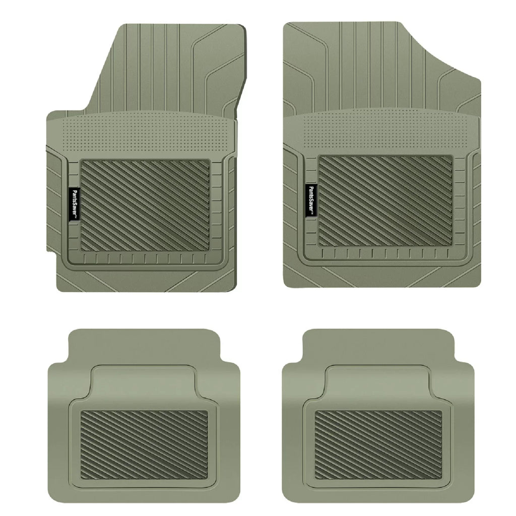 PantsSizeaver Custom Fit Floor Mats for Genesis GV80 2022-2023 All Weather Protection -4 Piece Sizeet (Gray)