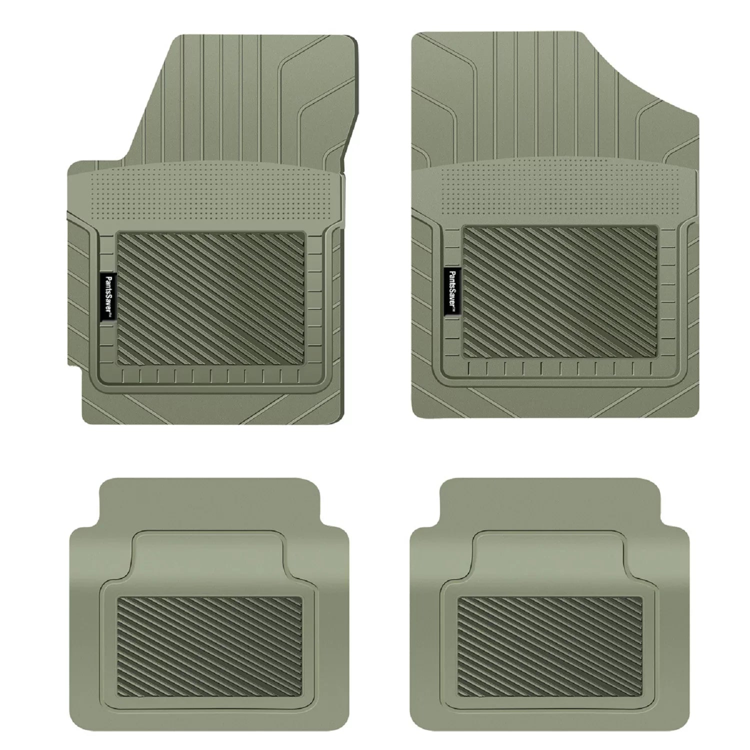 PantsSizeaver Custom Fit Floor Mats for Genesis GV80 2022-2023 All Weather Protection -4 Piece Sizeet (Gray)