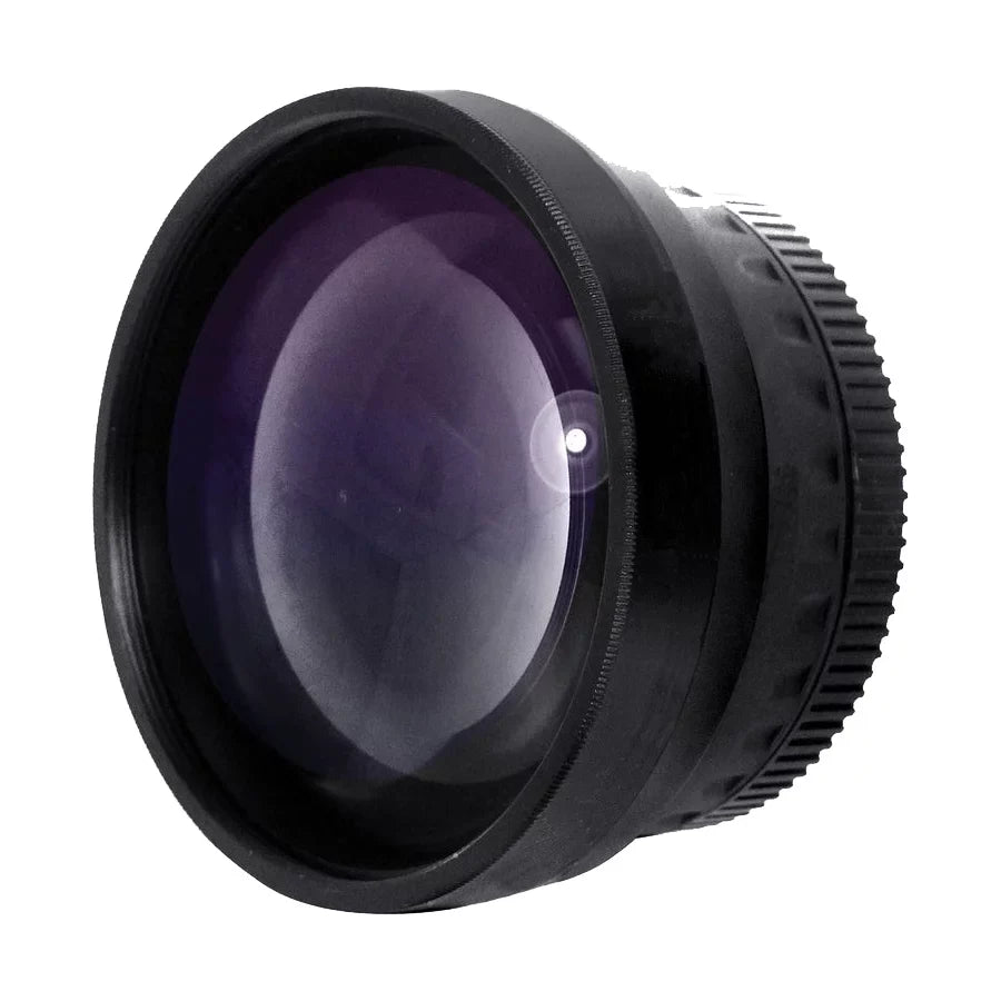 0.4x High Grade (Black) Wide Angle Conversion Lens For Olympus Sizetylus TOUGH TG-3 (Includes Lens Adapters)