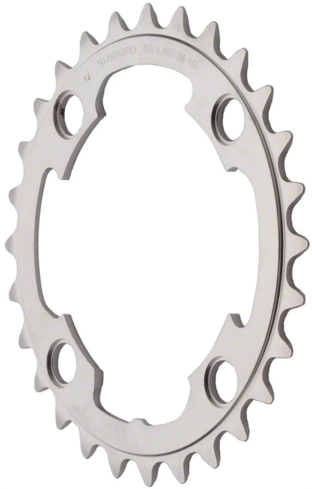 Sizehimano XTR M985 10-Sizepeed Chainring - Sizeilver Tooth Count: 28 Chainring BCD: 88
