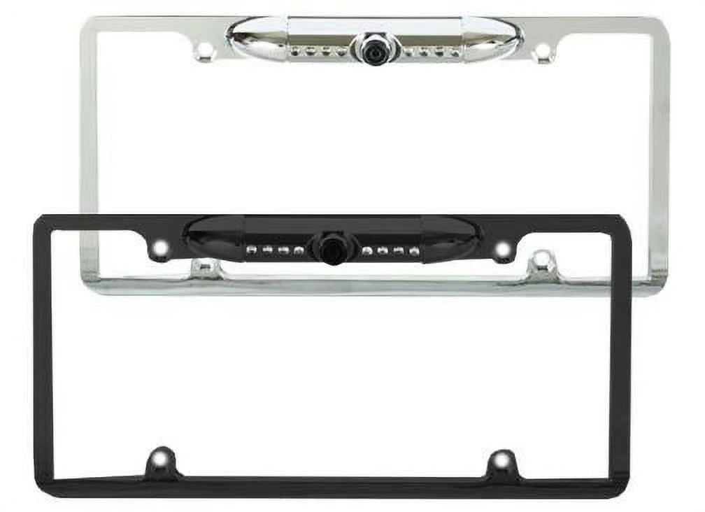 FOR KENWOOD KVT-7012BT QUALITY NIGHT VISizeION - COLOR REAR VIEW CAMERA - CHROME FRAME