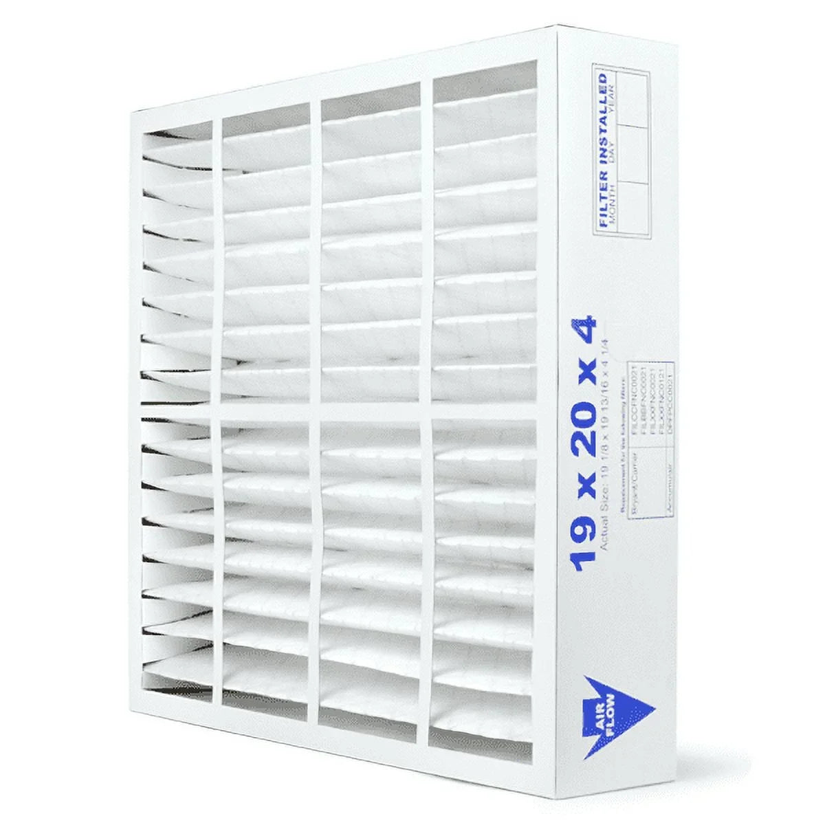 AIRx Filters 19x20x4 MERV 8 HVAC AC Furnace Air Filter Replacement for Bryant Carrier FAIC0021A02 FAIC002IA, Dust 2-Pack, Made in the USizeA