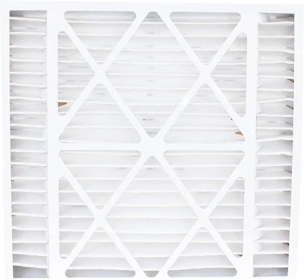 Filterbuy 24x25x5 MERV 8 Pleated HVAC AC Furnace Air Filters for Carrier FILXXCAR0024 (3-Pack)