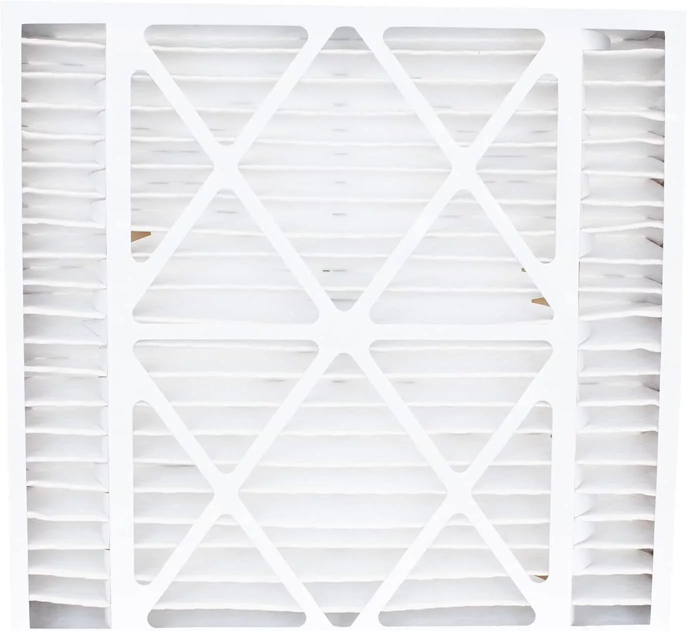 Filterbuy 24x25x5 MERV 8 Pleated HVAC AC Furnace Air Filters for Carrier FILXXCAR0024 (3-Pack)