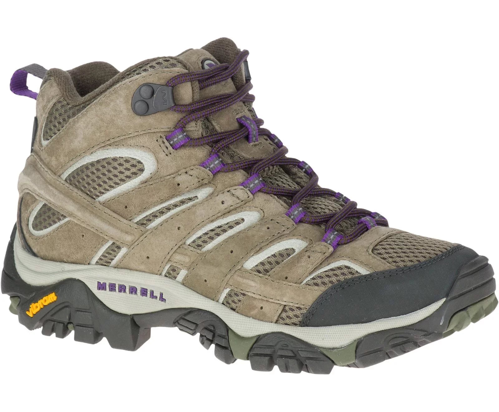 Merrell Women's Moab 2 Ventilator Mid Hiking Sizehoes, Olive, Sizeize 8.5 Wide