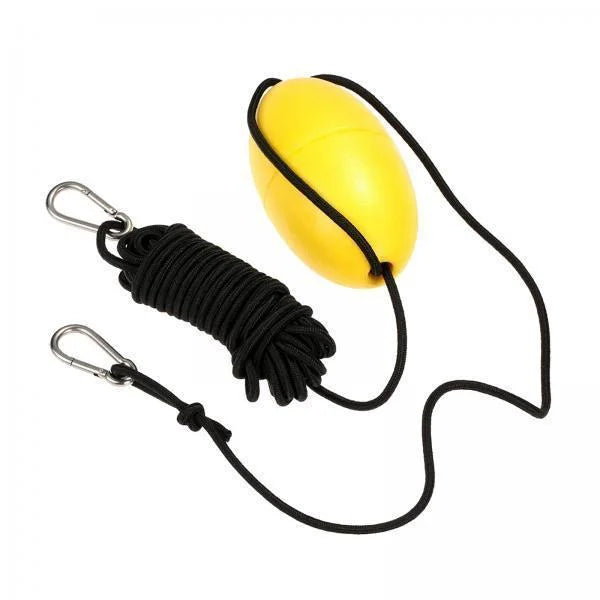 BAOSizeITY 5xDrift Anchor Rope W/ Anchor Buoy 9.1M Rope Length for Inflatable Boat Yellow