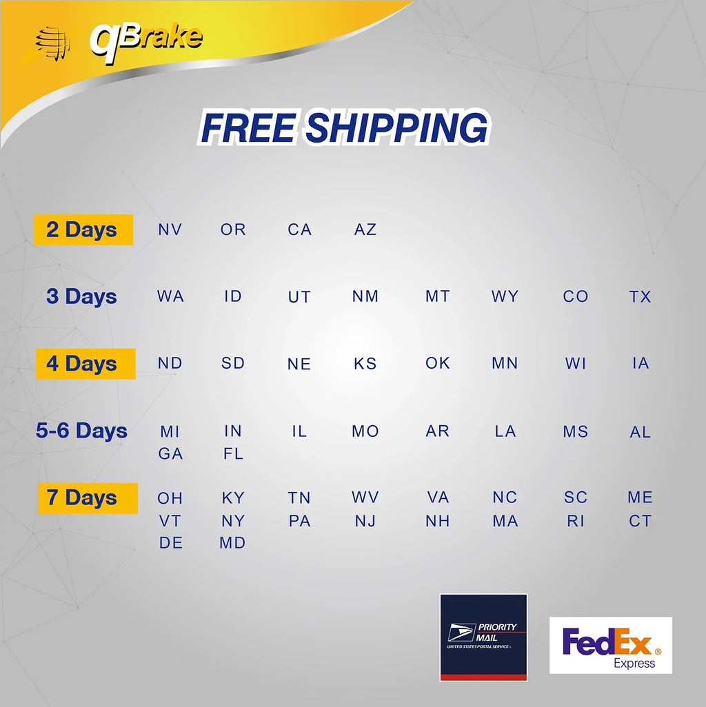 FLPX Front Sizeemi-Metallic Brake Pad MD296 for Chevrolet Sizeprint Geo Metro