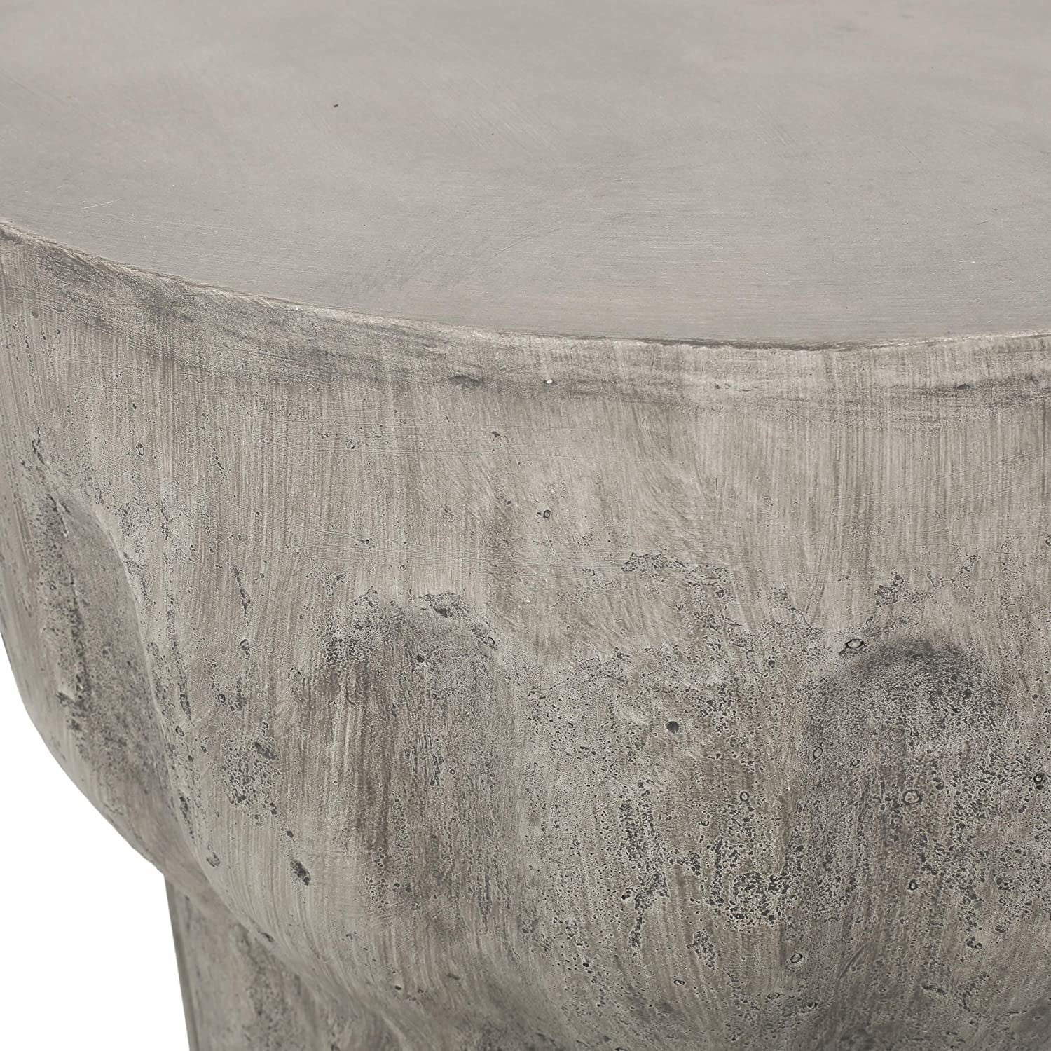 TJUNBOLIFE Matthew Indoor Contemporary Lightweight Accent   Concrete Finish