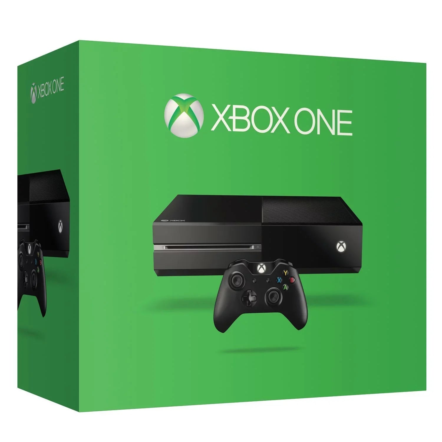 Microsoft Xbox One Original 500GB Gaming Console Black Headset 2 Controller Included WithResident Evil 2 Game BOLT AXTION Bundle Like New