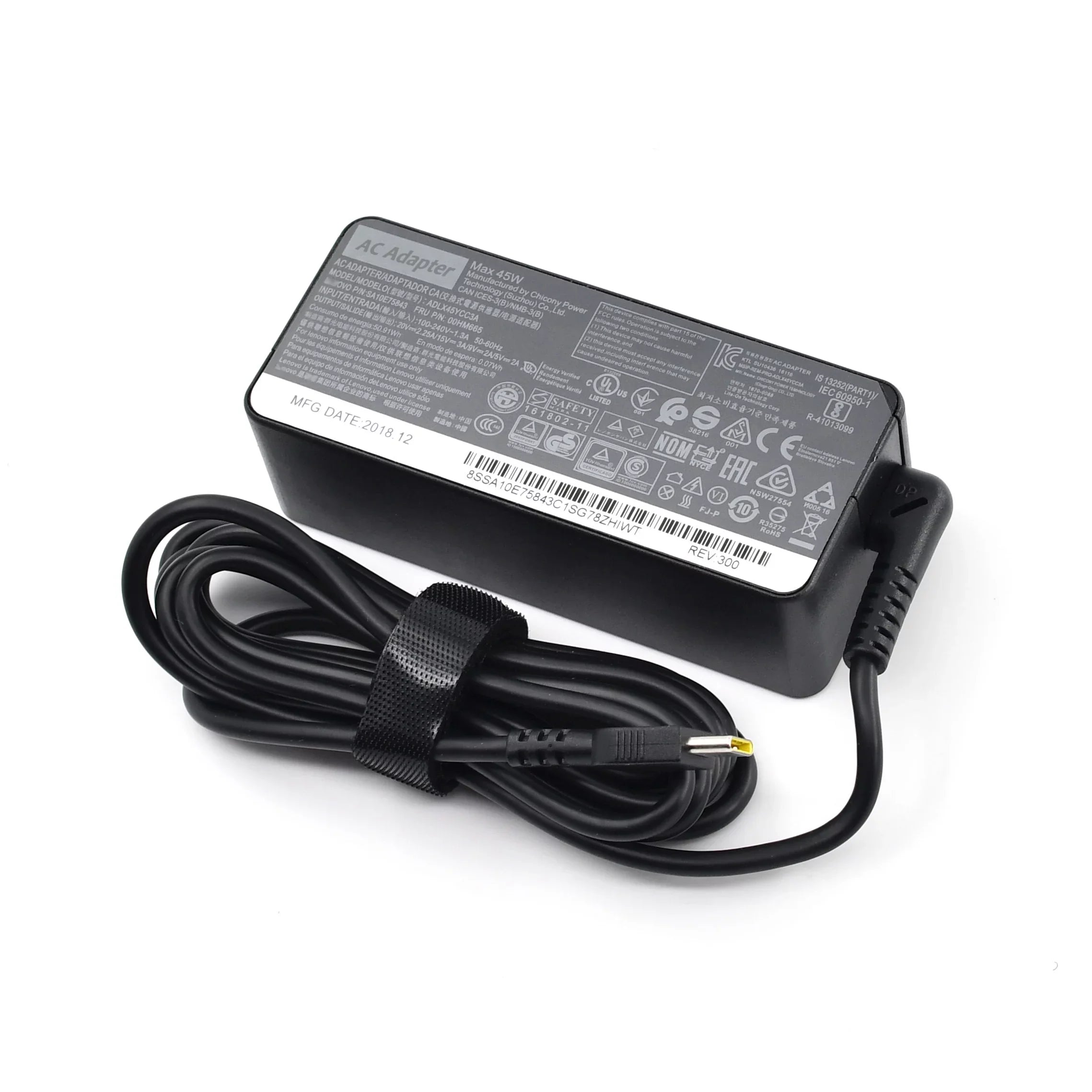 45W USizeB-C Laptop Charger ADLX45UDCK2A for Lenovo Chromebook 100e 2nd Gen - 81MB