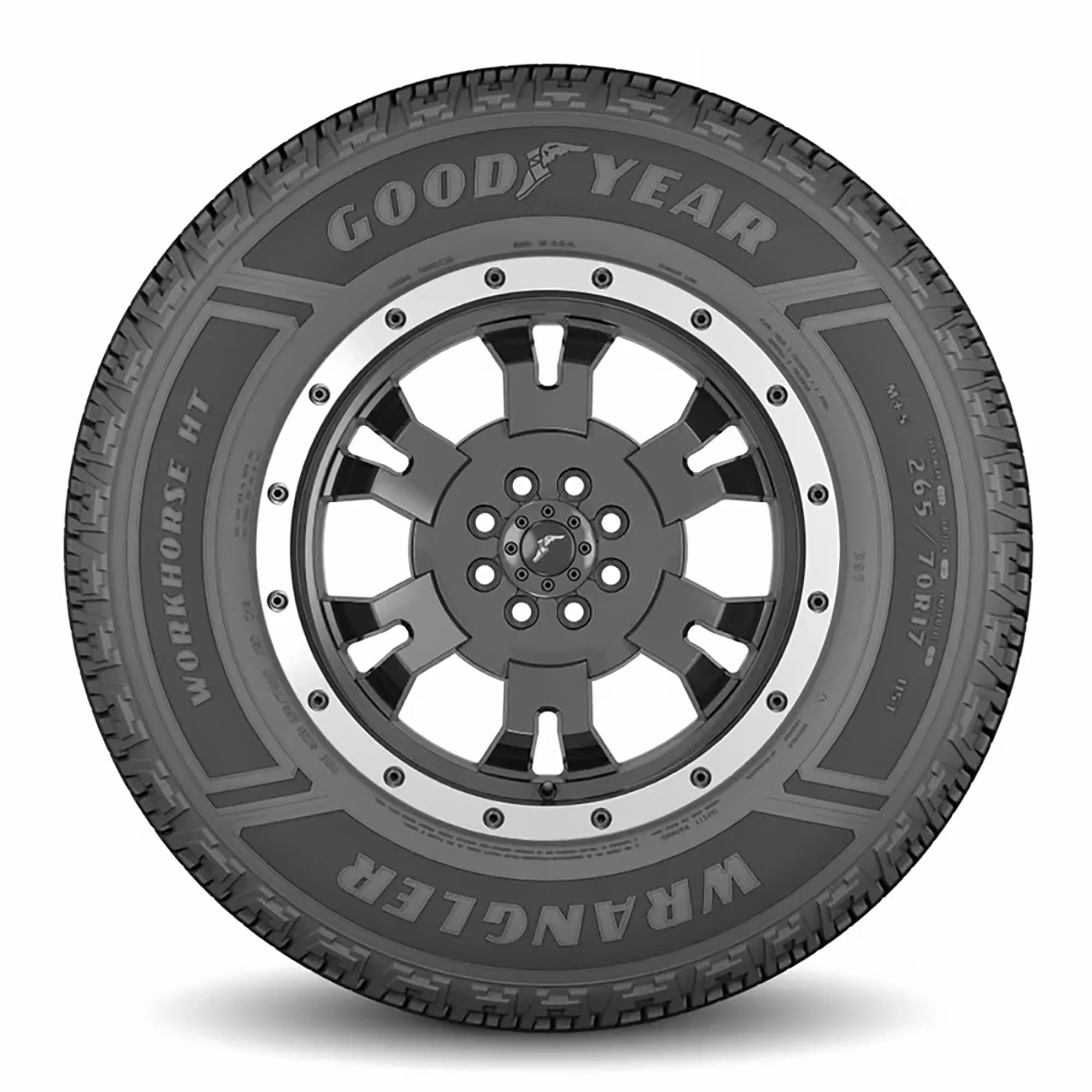 Goodyear Wrangler Workhorse HT All Sizeeason LT245/75R16 120/116R E Light Truck Tire
