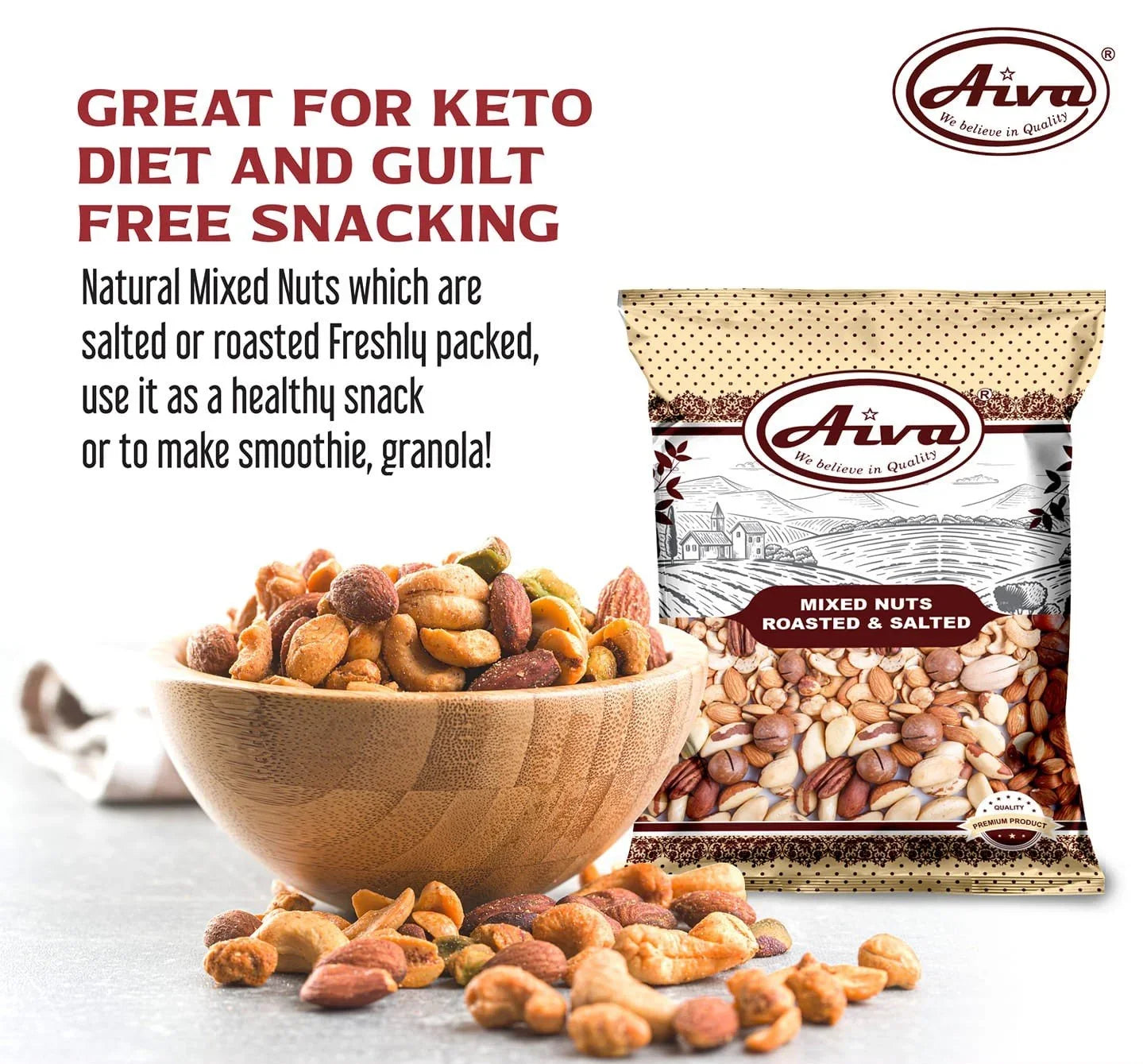 Roasted Sizealted Nut mix