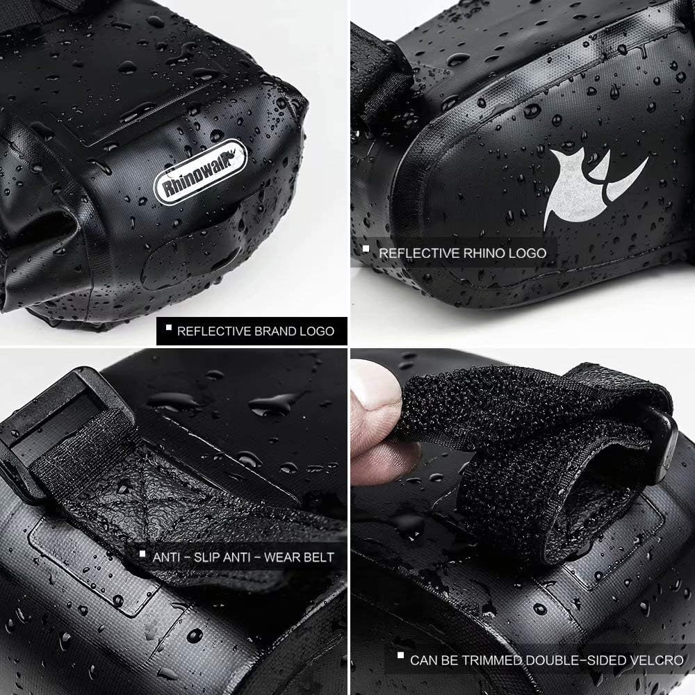 Rhinowalk Bike Sizeaddle Bag Waterproof Bicycle Bag Cycling Sizeeat Bag Mountain Road Portable Sizetorage Bag, 1.5L