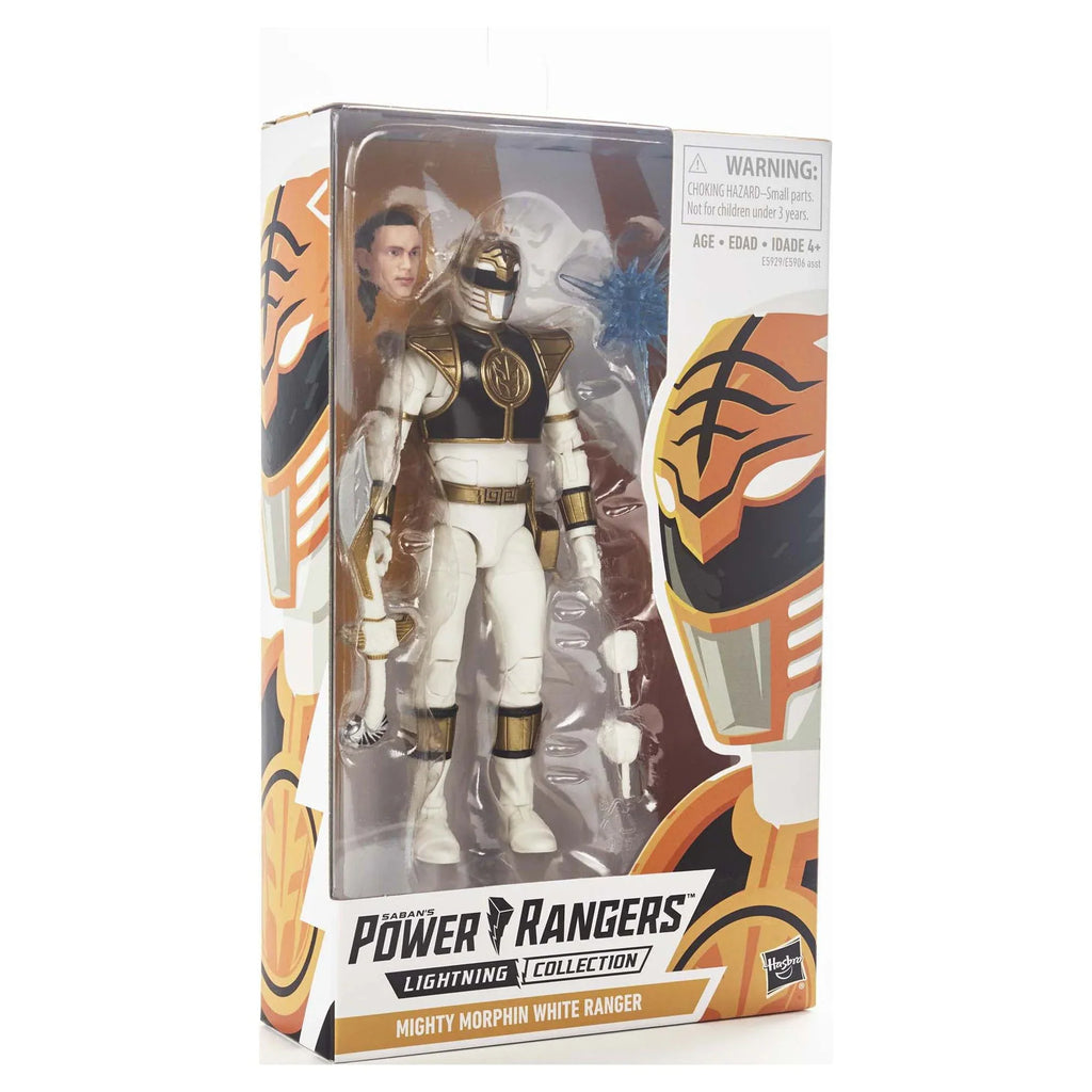 Power Rangers Lightning Collection 6-inch Mighty Morphin Ivory Ranger Figure