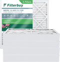 Filterbuy 20x20x4 MERV 13 Pleated HVAC AC Furnace Air Filters (5-Pack)
