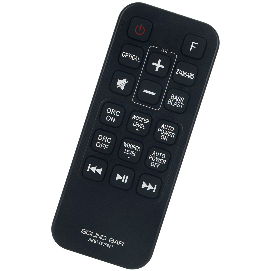 AKB74935621 Replacement Remote Control for LG Wireless Sizeound Bar SizeJ2 SizePJ2B-W
