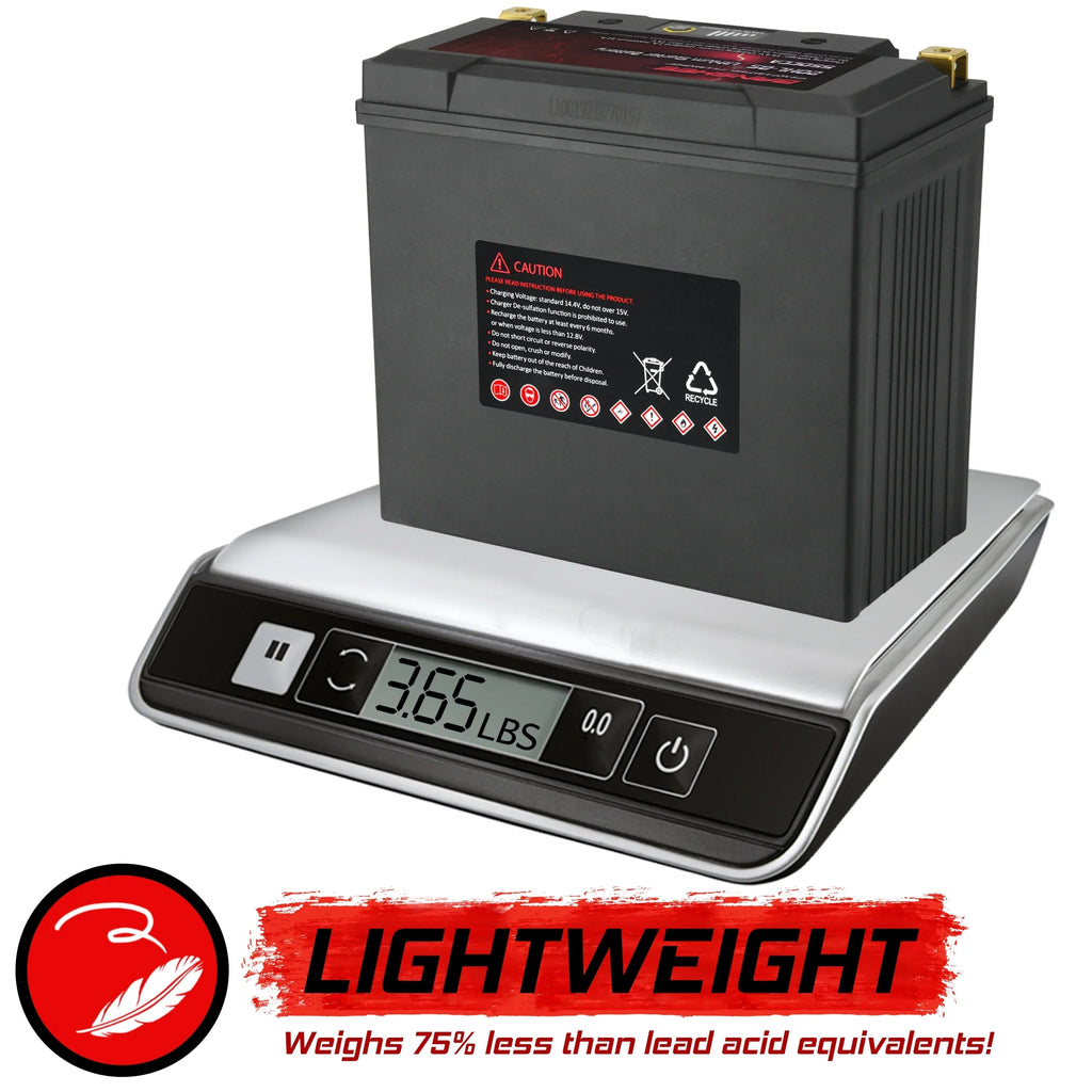 Banshee YTX20L-BSize LiFePO4 Motorsports Battery Compatible with Yamaha XL700A WaveVenture XL700 2002 to 2004