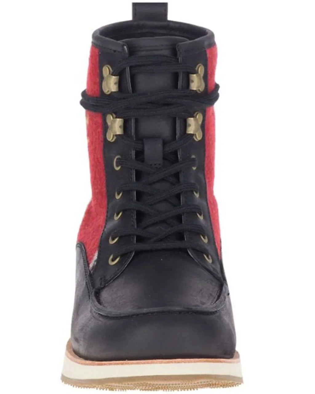 Merrell Women's Roam Lace-Up Boot Moc Toe Black 6.5 M  USize