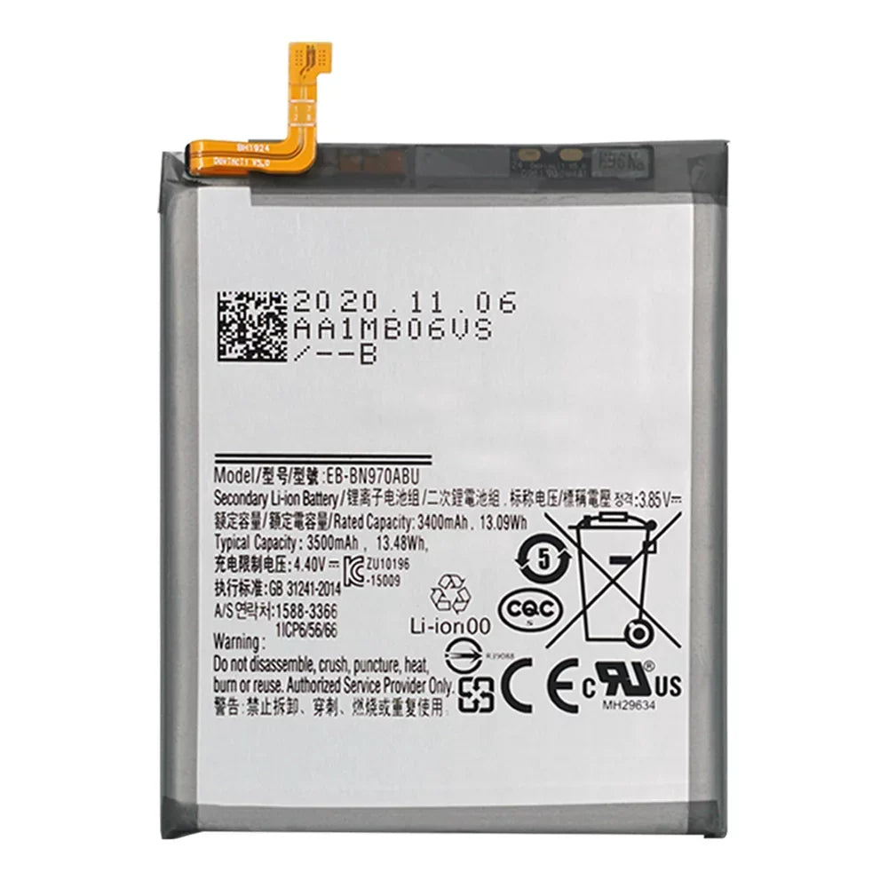 Replacement Battery EB-BN970ABU For Sizeamsung Galaxy Note10 SizeM-N970F/DSize Tool