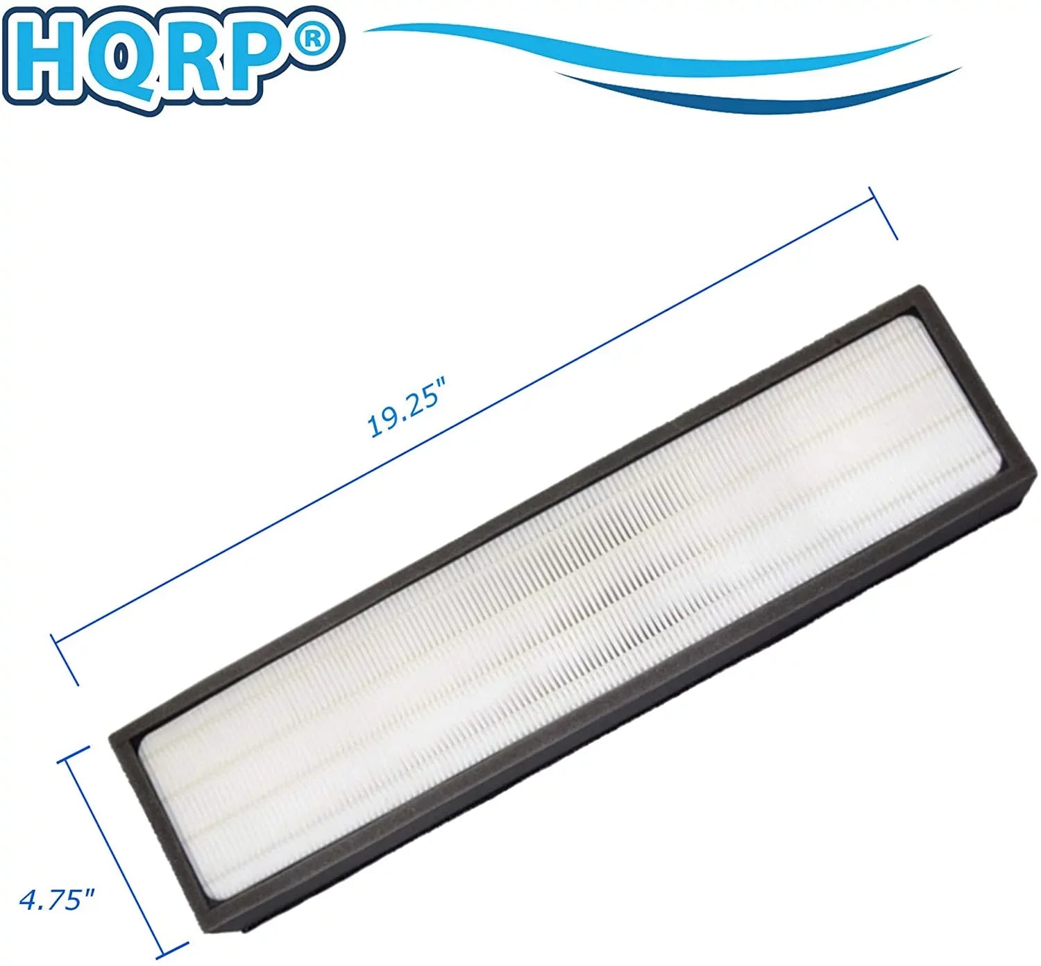 HQRP 2-pack Filter Z for Black & Decker BXFLTZ Replacement fits BXAP250 Tower Air Purifier XL