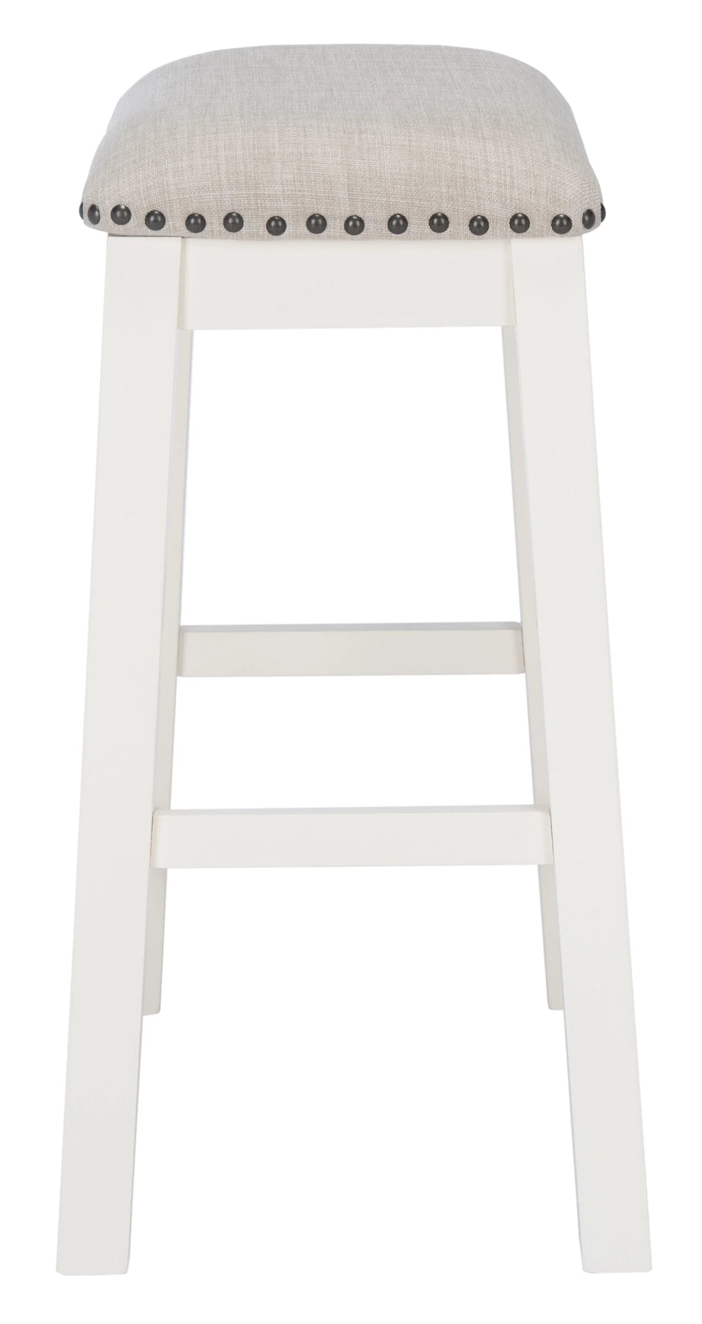 SizeAFAVIEH Aero Mid-Century Counter Sizetool, Ivory, Sizeet of 2 (18.8 in. W x 13 in. D x 25 in. H)