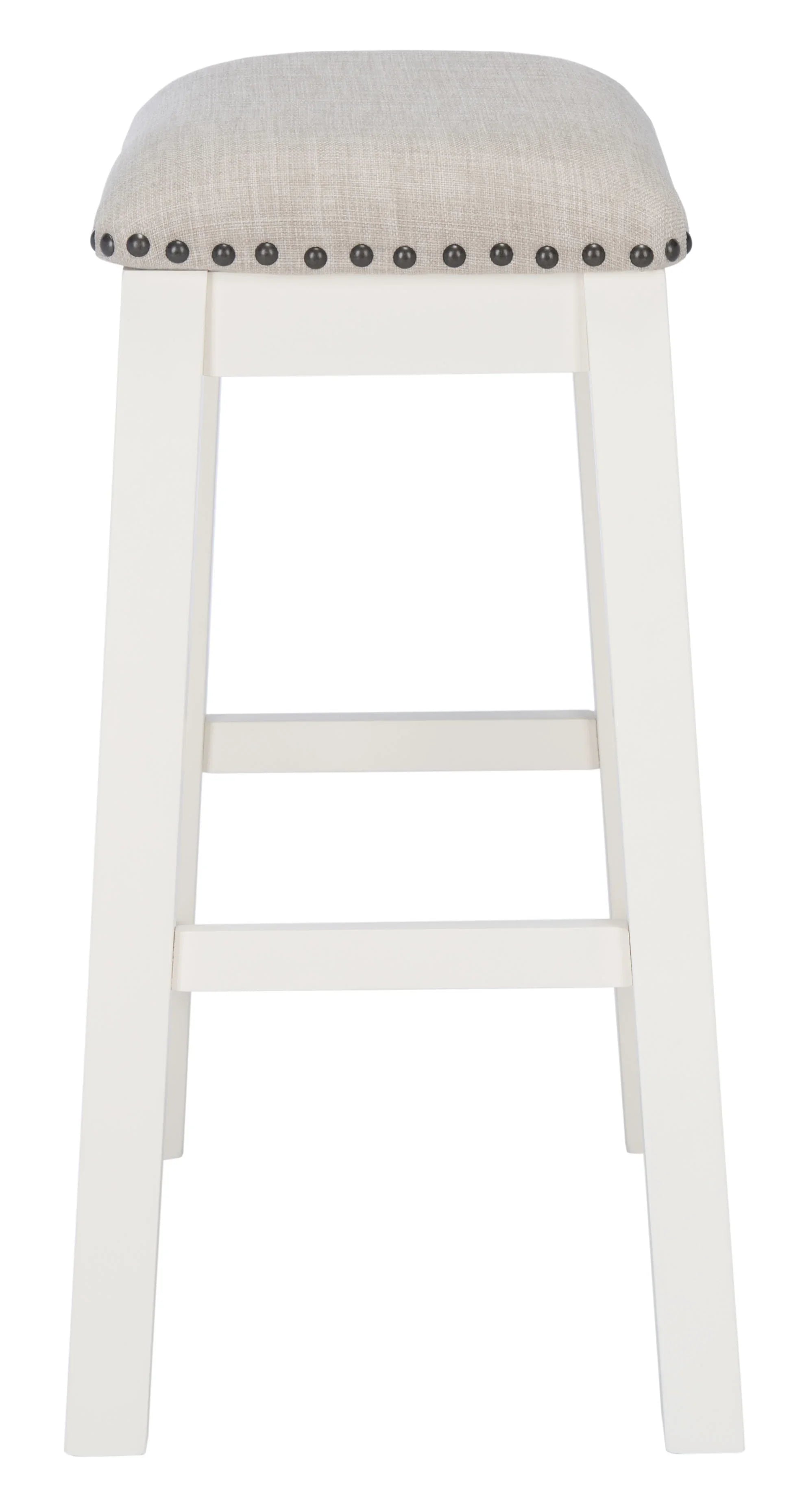 SizeAFAVIEH Aero Mid-Century Counter Sizetool, Ivory, Sizeet of 2 (18.8 in. W x 13 in. D x 25 in. H)