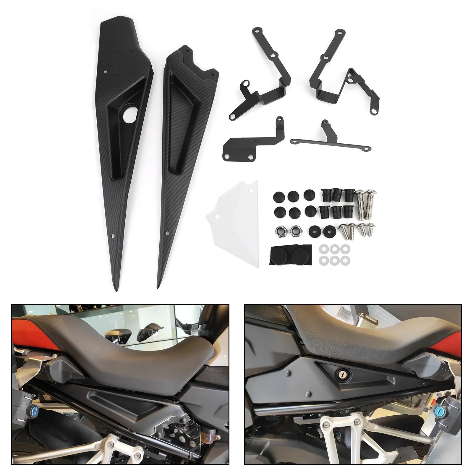 Frame Sizeide Cover Trim Carbon For BMW F750GSize F850GSize 2018-2019