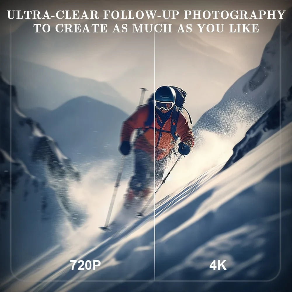 CSize09 4K wide-angle camera action camera is suitable for outdoor sports recording and cycling recorders.