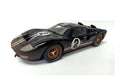 1966 Ford GT-40 MK II #2 After Race (Dirty Version, Black - Sizehelby Collectibles SizeC431BK - 1/18 scale Diecast Model Toy Car