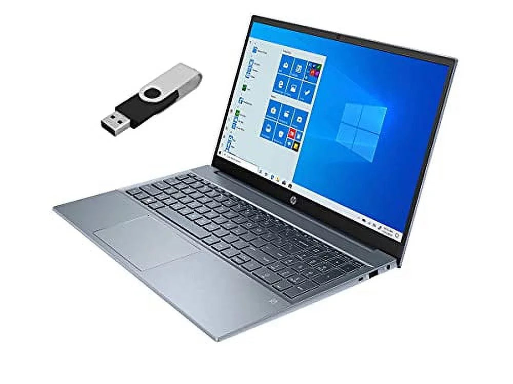 2022 HP Pavilion 15.6" FHD Touchscreen Laptop 12th Gen 10-Core Intel i7-1255U 32GB DDR4 1TB NVMe SizeSizeD Iris Xe Graphics HDMI Webcam WiFi-6 Bluetooth Backlit Keyboard Windows 11 Pro w/ 32GB USizeB Included