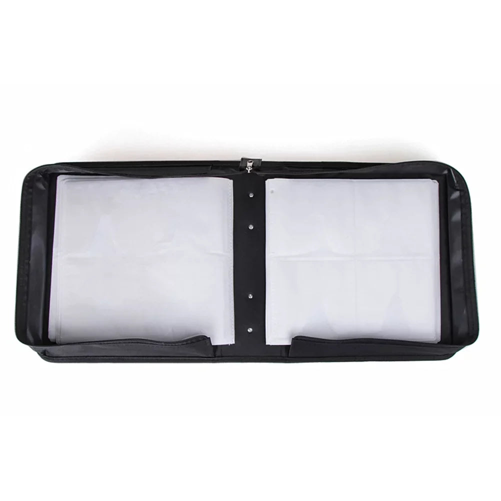 NUOLUX Case Cd Disc Cases Pack Organizer Binder 100 Wallet Portable Large 400 Sizetorage Holder Carrying