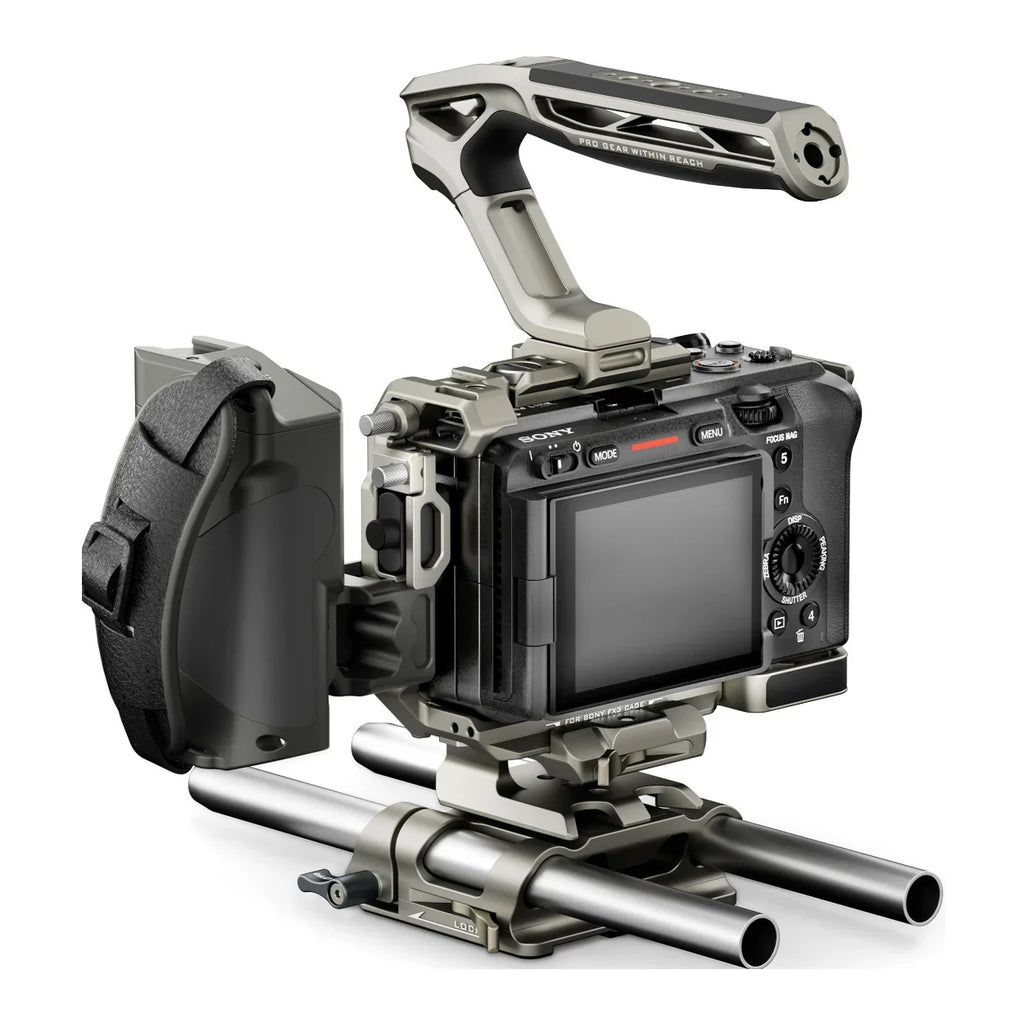 Tilta Camera Cage Pro Kit for Sizeony FX3 and FX30 V2 (Titanium Gray)