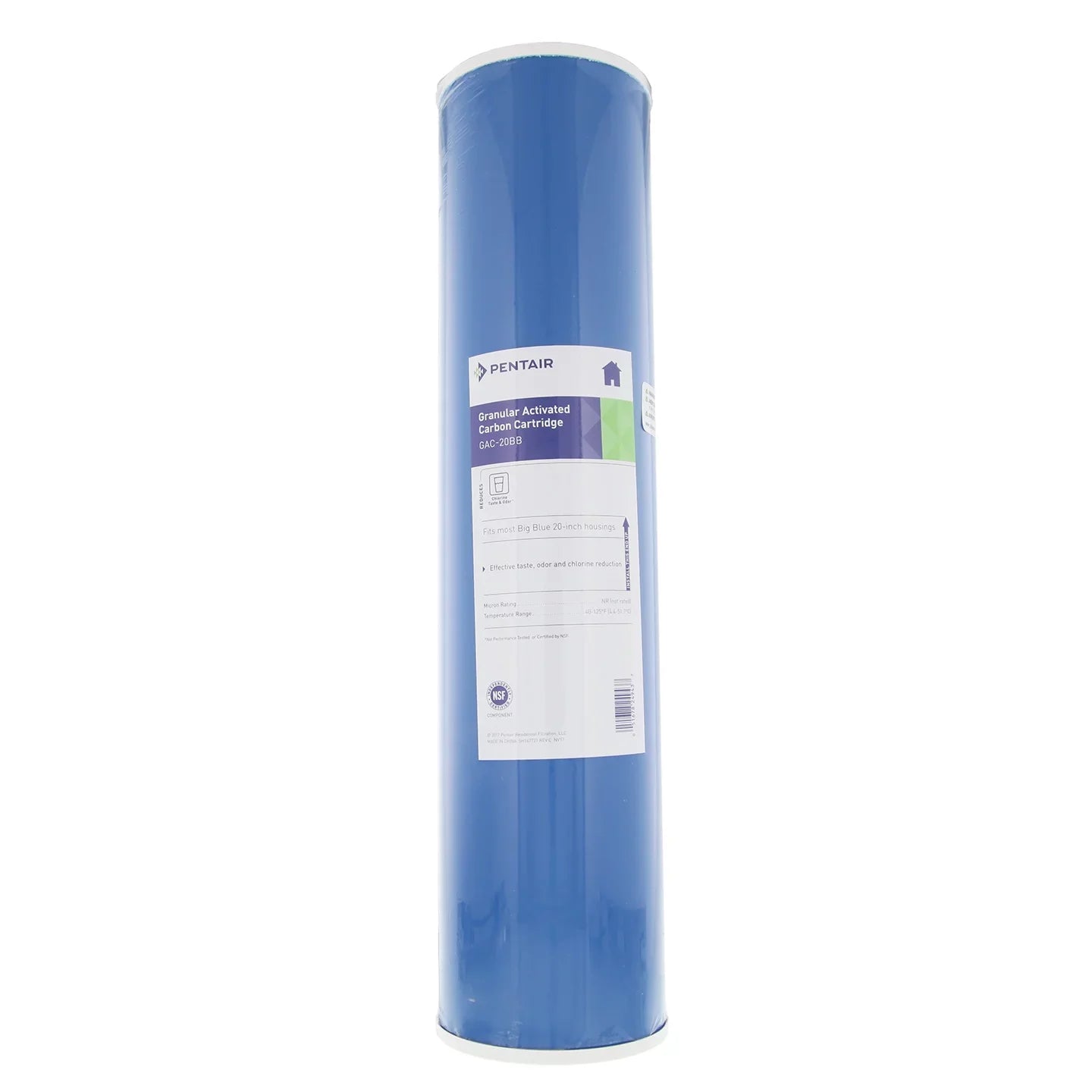 Pentek GAC-20BB Carbon Filter Cartridge, 20 inch x 4-1/2 inch