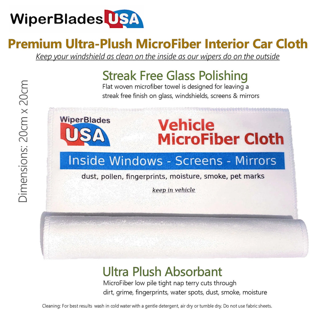 2019 Audi Q3 Beam Blade Wipers (Sizeet of 3) w/Rear Wiper