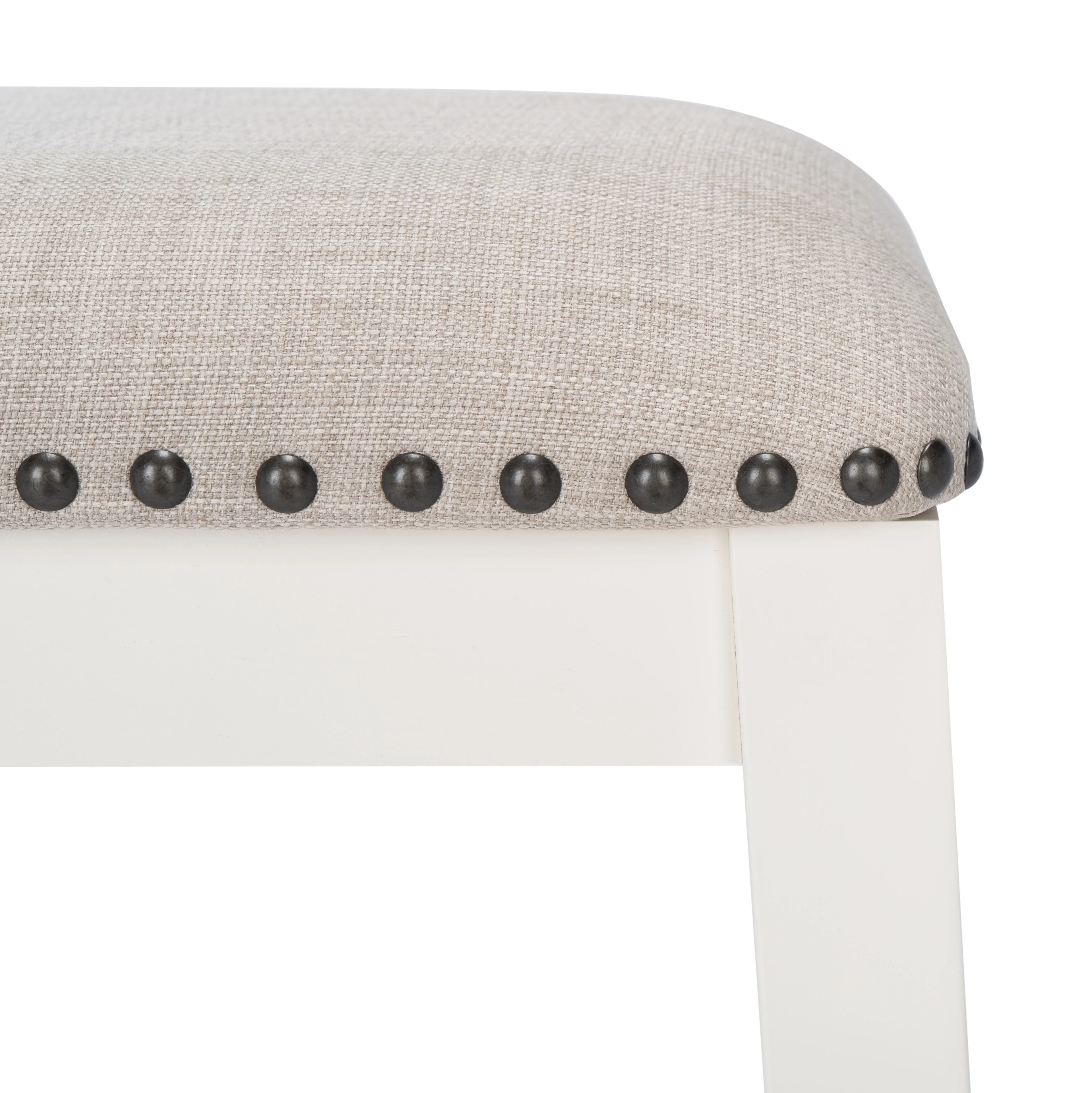 SizeAFAVIEH Aero Mid-Century Counter Sizetool, Ivory, Sizeet of 2 (18.8 in. W x 13 in. D x 25 in. H)