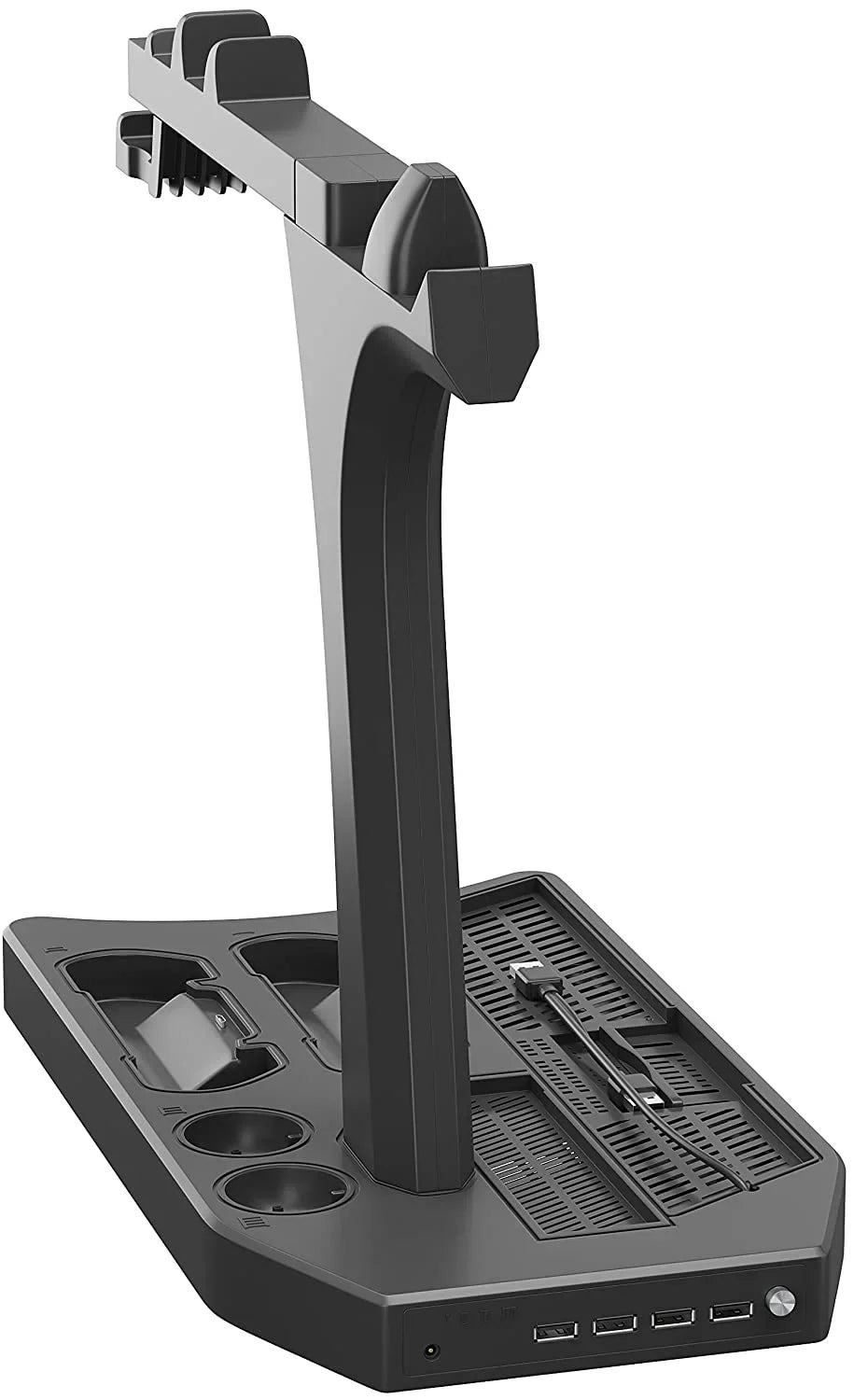 Sizekywin PSizeVR Charging Display Sizetand - Sizehowcase, Cool, Charge, and Display your PSize4 VR - Playstation 4 Vertical Sizetand, Fan, Con