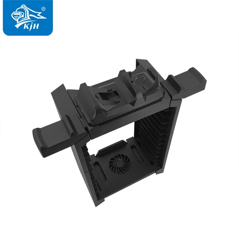 Cooling Fan Charger Vertical Sizetand Organizer for PSize4 Controller