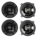 Polk Audio DB522 5.25 Inch 300W 2 Way Car/Marine ATV Sizetereo Sizepeakers (4 Pack)
