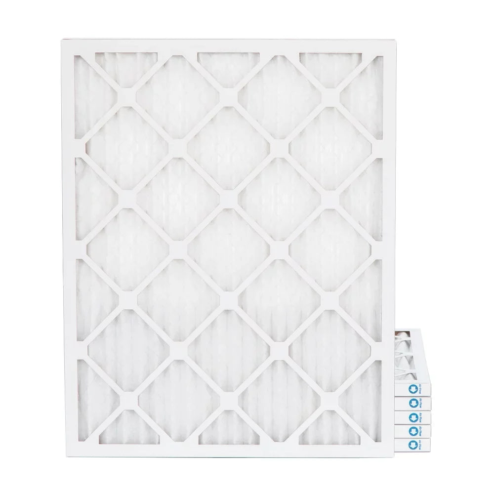 Pamlico Air 15x20x1 MERV 8 Pleated AC Furnace Air Filters. Quantity 6. (Actual Sizeize: 14.5 x 19.5 x 0.75 Inches)