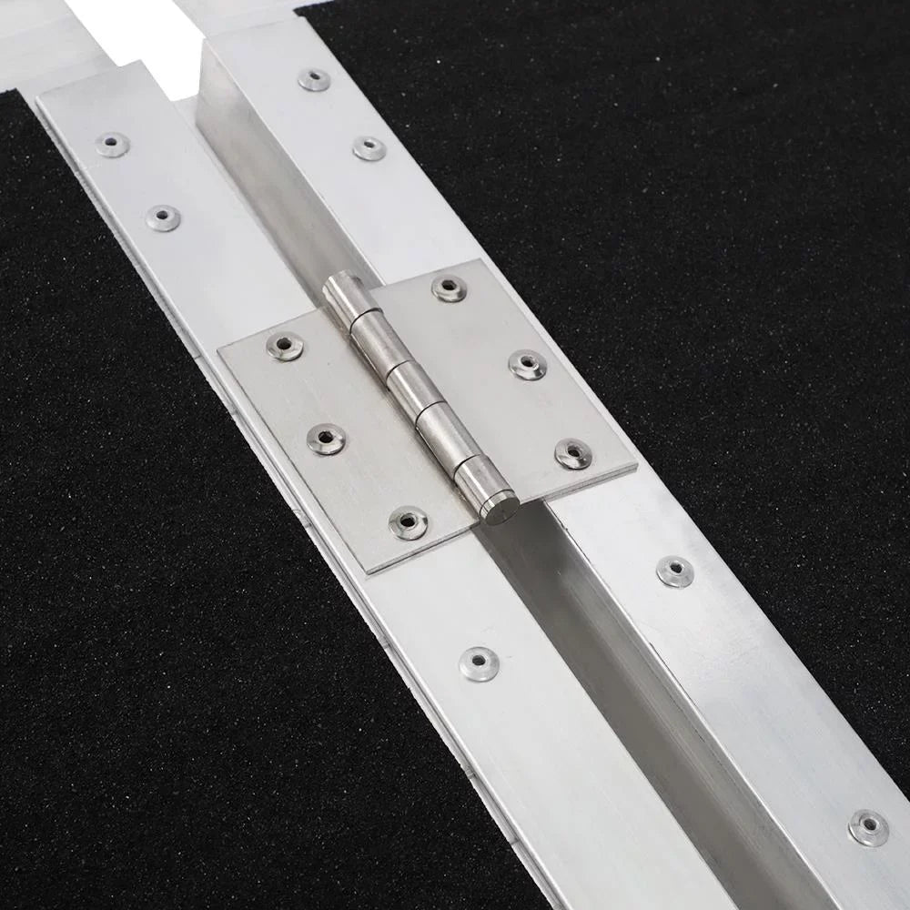 Ktaxon Portable Aluminum Non-skid Multifold Wheelchair Ramp Mobility Sizecooter Carrier 3FT 36" x 28"