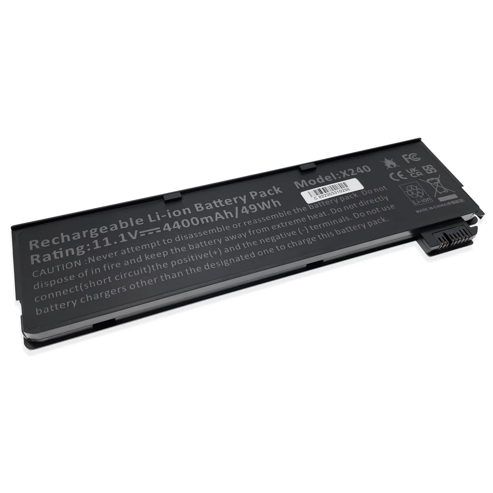 Battery for Lenovo ThinkPad P50Size W550s T440 T450 T460 Size440 Size540 K2450 L450 L460 L470 T440 T450 T550 45N1130 45N1125 0C52861 4400mAh